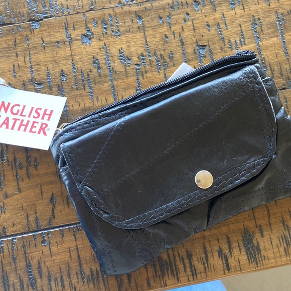 VTG English Leather bag - Picture 2 of 5